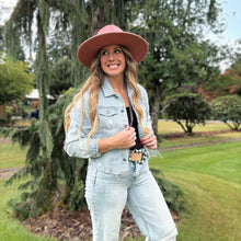 Load image into Gallery viewer, Crop Denim Star Jacket