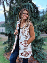 Load image into Gallery viewer, Long Aztec Vest