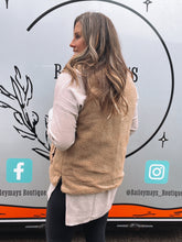 Load image into Gallery viewer, Reversible Sherpa Vest