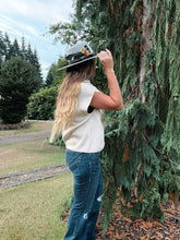 Load image into Gallery viewer, Mock Neck Short Sleeve Sweater