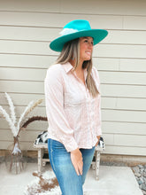 Load image into Gallery viewer, Blush Long Sleeve Blouse