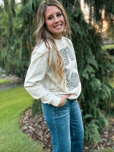 Load image into Gallery viewer, Star Leopard Crewneck Sweatshirt