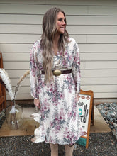 Load image into Gallery viewer, Floral Long Sleeve Dress