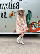 Load image into Gallery viewer, Floral Leopard Dress