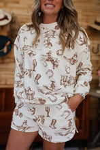 Load image into Gallery viewer, Western Crew Long Sleeve Top
