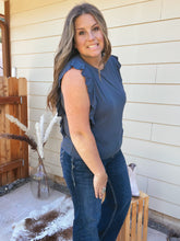 Load image into Gallery viewer, Ariat Jersey Tank Navy