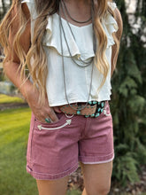 Load image into Gallery viewer, Arrow Denim Shorts