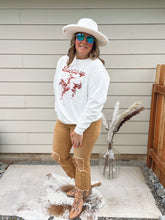 Load image into Gallery viewer, Buckle Up Boot Stitch Crew Natural