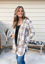 Load image into Gallery viewer, Cream Button Down Shacket