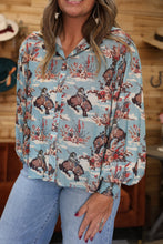 Load image into Gallery viewer, Cowboy Rodeo Blouse