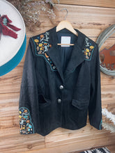 Load image into Gallery viewer, Black Suede Blazer