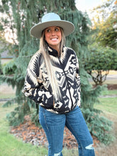 Load image into Gallery viewer, Black Aztec Canyon Jacket