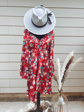 Load image into Gallery viewer, Silk Floral Dress