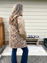 Load image into Gallery viewer, Brown Aztec Jacket