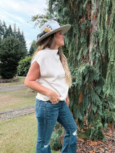 Load image into Gallery viewer, Mock Neck Short Sleeve Sweater