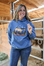 Load image into Gallery viewer, The Nikki Hoodie Indigo Blue