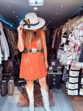 Load image into Gallery viewer, Corduroy Sleeveless Dress