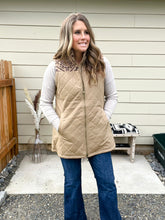 Load image into Gallery viewer, Brown Aztec Vest