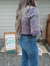 Load image into Gallery viewer, Sequin Crop Blazer