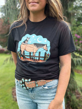 Load image into Gallery viewer, Nikki Graphic Tee Black