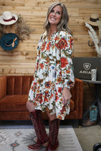 Load image into Gallery viewer, Floral Mini Dress