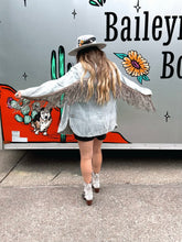 Load image into Gallery viewer, Vintage Fringe Jacket