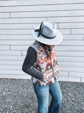 Load image into Gallery viewer, Aztec Button Vest