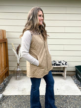 Load image into Gallery viewer, Brown Aztec Vest