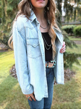 Load image into Gallery viewer, Relaxed Denim Shirt