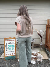 Load image into Gallery viewer, Wide Leg Twill Jeans