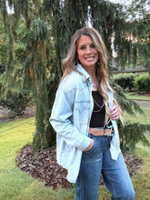 Load image into Gallery viewer, Relaxed Denim Shirt