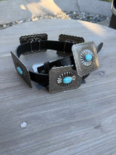 Load image into Gallery viewer, Turquoise Concho Belt