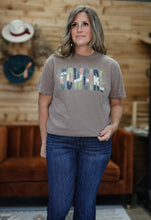 Load image into Gallery viewer, Patchwork Cowgirl Graphic Tee