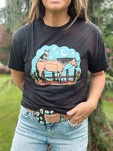 Load image into Gallery viewer, Nikki Graphic Tee Black