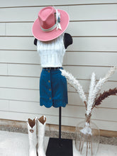 Load image into Gallery viewer, Teal Suede Skirt