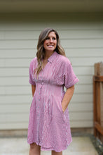 Load image into Gallery viewer, Red Gingham Dress