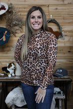 Load image into Gallery viewer, Leopard Mesh Long Sleeve