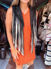 Load image into Gallery viewer, Suede Fringe Vest