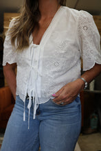 Load image into Gallery viewer, Eyelet Lace Top