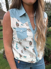 Load image into Gallery viewer, Vintage Western Tank