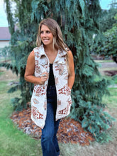 Load image into Gallery viewer, Long Aztec Vest