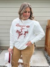 Load image into Gallery viewer, Buckle Up Boot Stitch Crew Natural