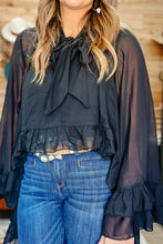 Load image into Gallery viewer, Long Ruffled Blouse