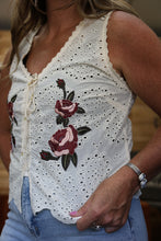 Load image into Gallery viewer, Boho Floral Embroidered Vest