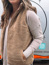 Load image into Gallery viewer, Reversible Sherpa Vest