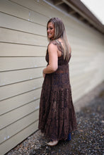 Load image into Gallery viewer, Chocolate Lace Button Front Duster