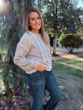 Load image into Gallery viewer, Braided Detail Sweater