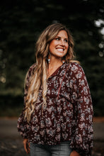 Load image into Gallery viewer, Floral Babydoll Top
