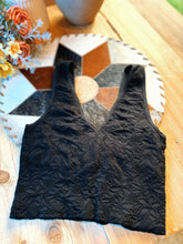 Load image into Gallery viewer, Lace Crop Tank