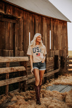 Load image into Gallery viewer, USA Long Crop Khaki